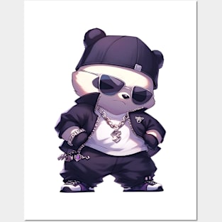 Thuggin' in Style: Chibi Panda's Track Suit Tales Posters and Art